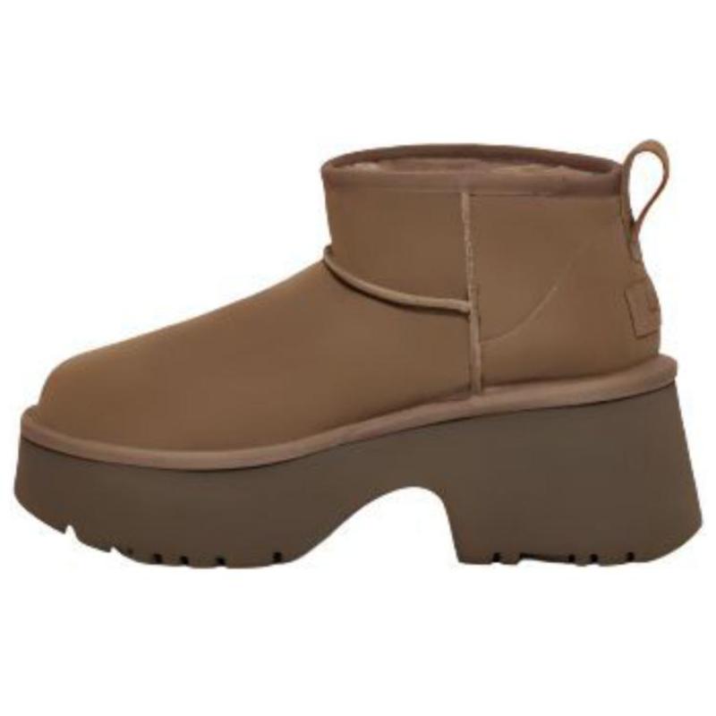 UGG Classic Ultra Mini New Heights Boot Hickory Women s Sneakers 1158311-HCK 40 коричневый 9800₽