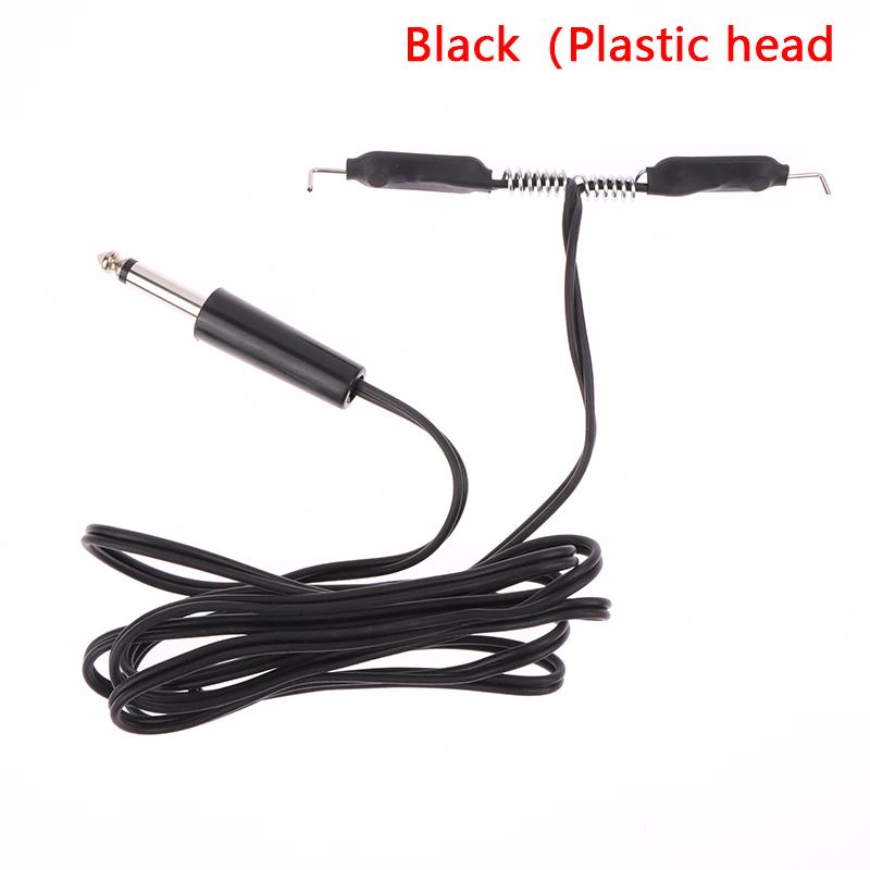 1Pcs Tattoo Clip Cord Hook Line Power Tattoo Cable For Tattoo Machine/Gun Foot Pedal Switch Power Supply Accessory 1.8M