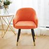 1pc Leaf Jacquard Solid Color Armchair Slipcovers Seat Covers Elastic Chairs Protector Living Room High Arm Dinning Chair Cover