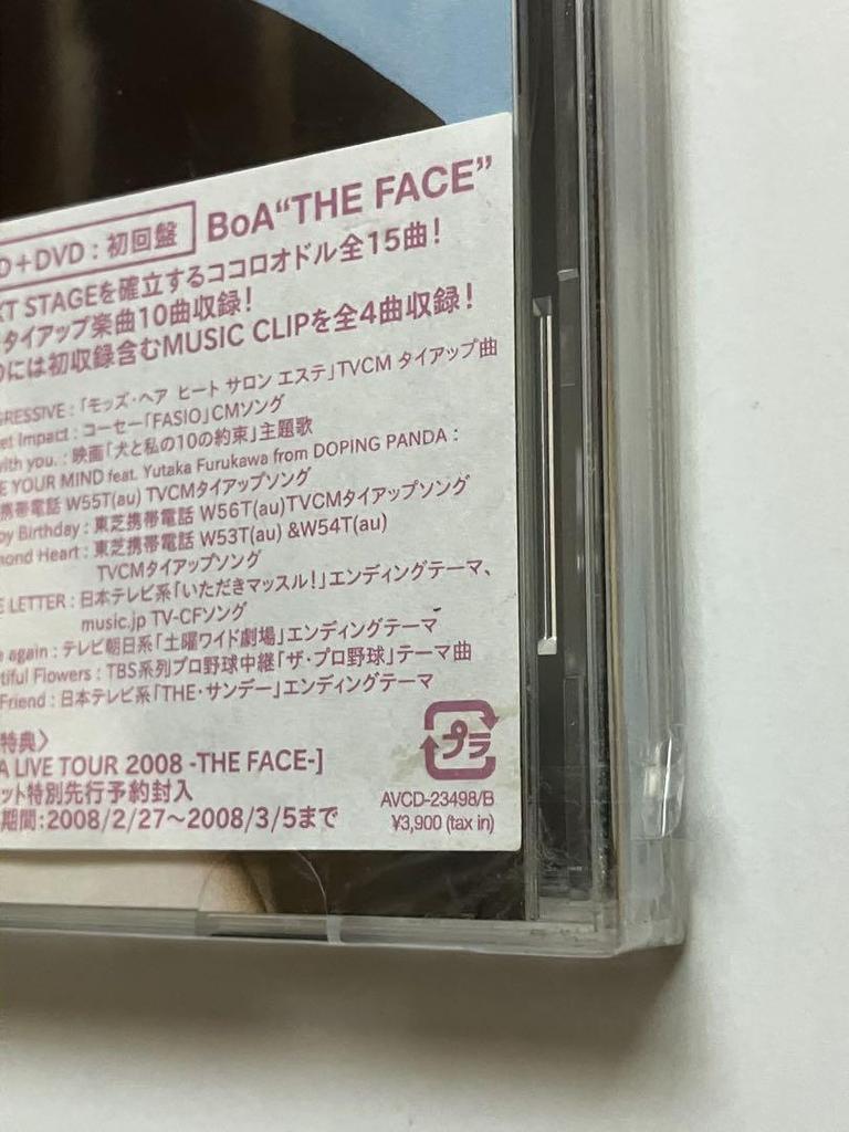 [USED] BoA THE FACE CD + DVD version
