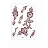 Red Mehndi Stickers Henna Tattoo Stickers Lace Fake Tattoo Red Henna Tattoo Decals  India Mehndi