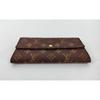 Used Louis Vuitton Monogram Portefeuille Sarah long wallet unused with box