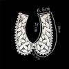 sales of 1-10 pieces Black and white embroidery hollowed out Shredded milk decoration DIY sewing lace accessories