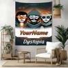 Incredibox Custom Your Name Wall Decor Tapestry Art For Pet Memorial Birthdaywedding Party Backdrop Family Gift