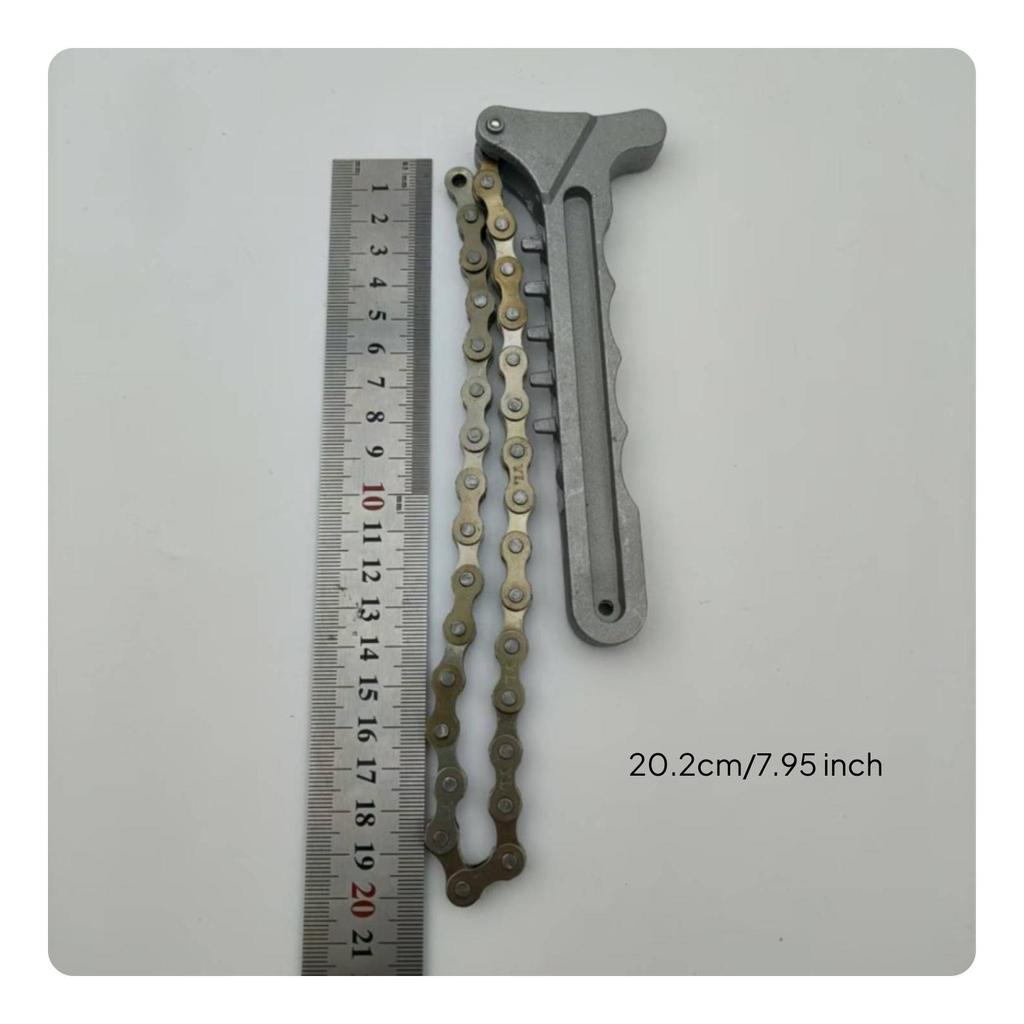 Chain Wrench NonSlip Type Textured Grip for Mechanics, Home Garage DIY Hobbyists,
