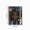 Index Tags 2026 Planner Notebook Spiral Binding Simple Design Coil Diary Book Clock In Function A5 Size Spiral Notebook