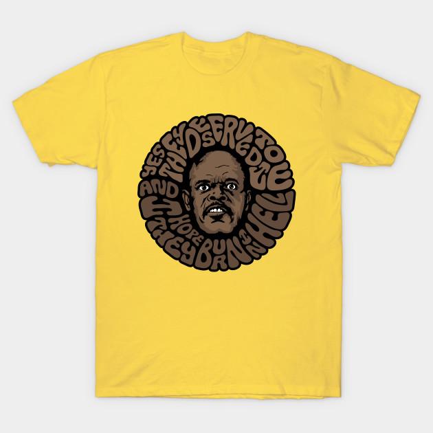 

Men Black Print T-shirt Samuel L. No-Cut Transfer Paper Print Cotton Tshirt XL жовтий
