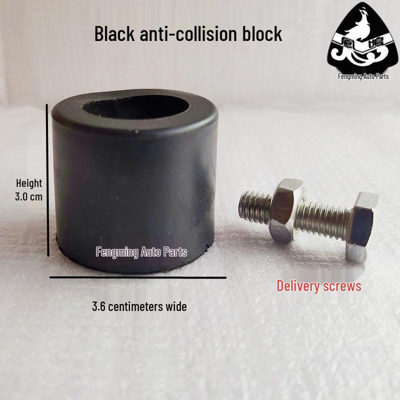 Truck Box Door Slow Rebound Rubber Shock Absorber Pad - Shockproof Anti-collision Side Panel for Trailers