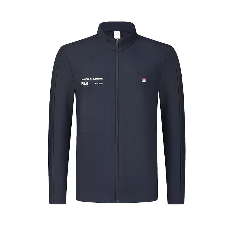 FILA Simple Mature Coach Jacket Men Jackets Royal-Blue A11M433505FNV