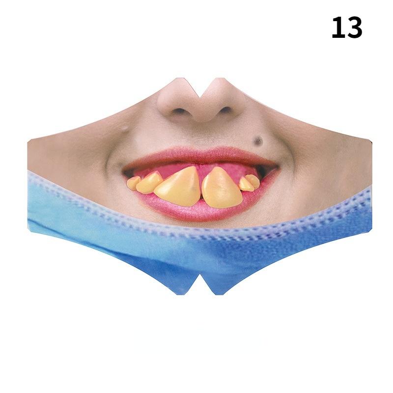 

Маска-пародия на Хэллоуин 2021 года, напечатанная на 3D-принтере, унисекс, маска от ветра и пыли 13