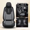 All-Season Linen Car Seat Cushion - Full Coverage & Universal Fit