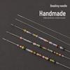 Steel Wire Side-Opening Beading Needle and Rope Threader