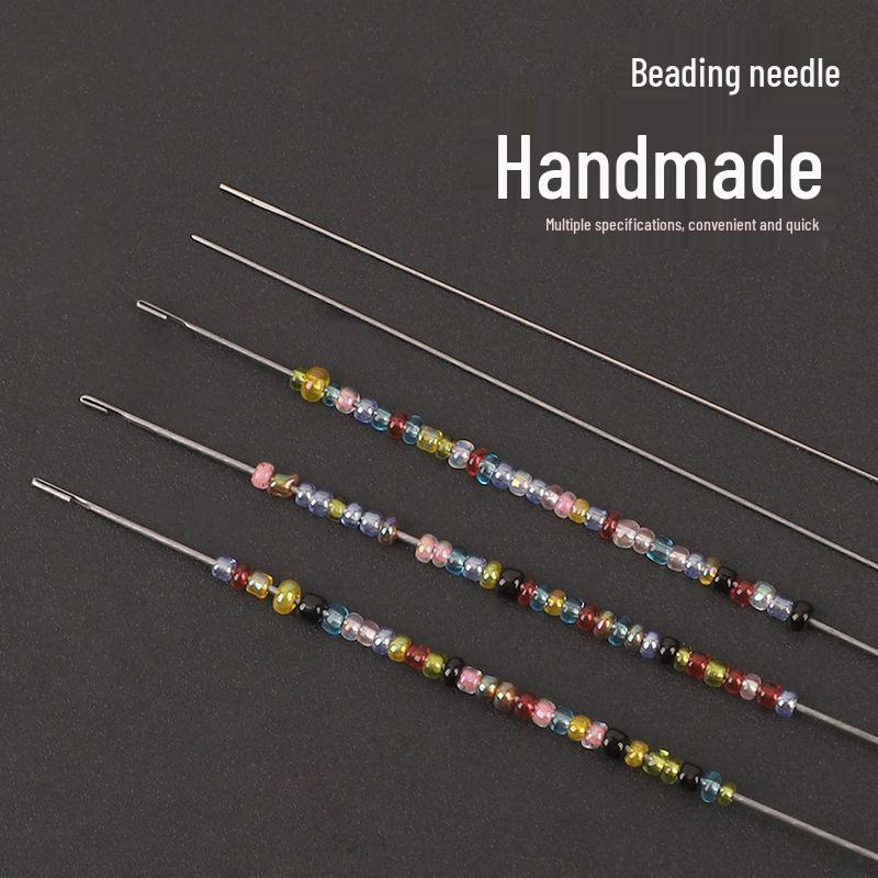 Steel Wire Side-Opening Beading Needle and Rope Threader