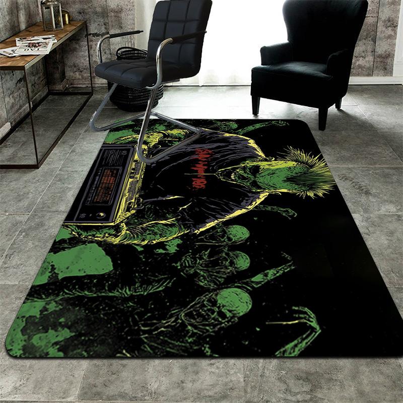 Horror Zombie Rug Floor Mat for Living Room or Bedroom Soft and Comfortable Carpet a Gift for Birthday and Holiday.MFF0918269