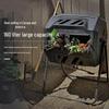 300L Garden Leaf Compost Bin for Organic Fertilizer & Kitchen Waste