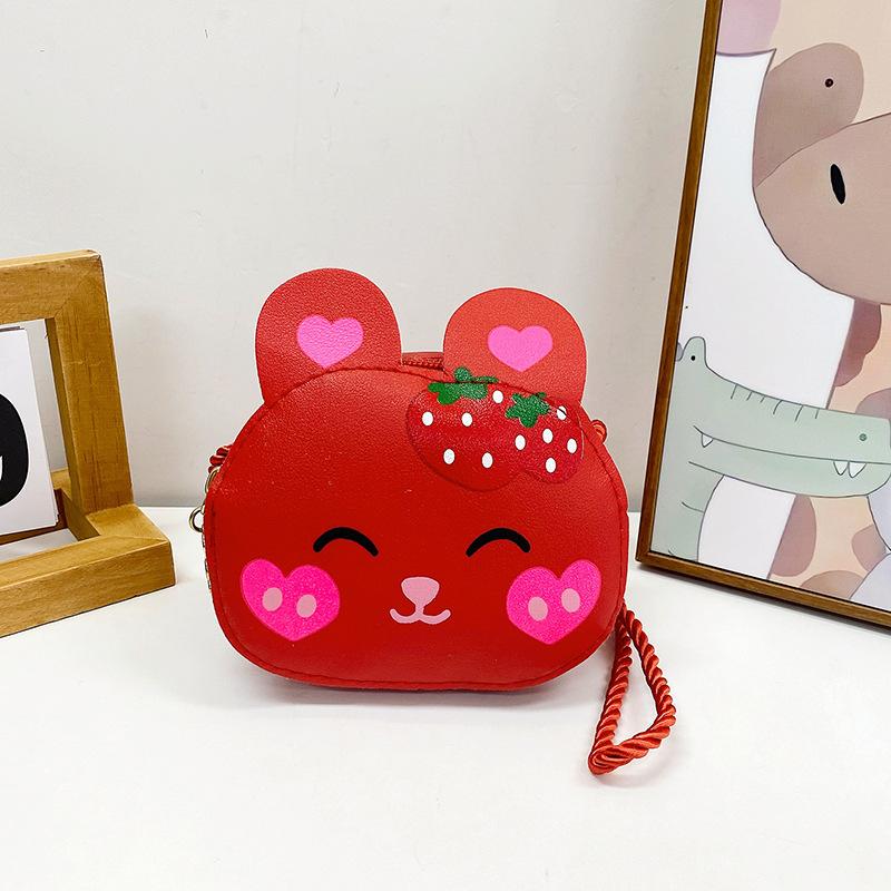 New Cartoon Children Messenger Bag Cute Cat Children Fashion Coin Purses and Handbags Cute Boy Girl Mini Shoulder Bag