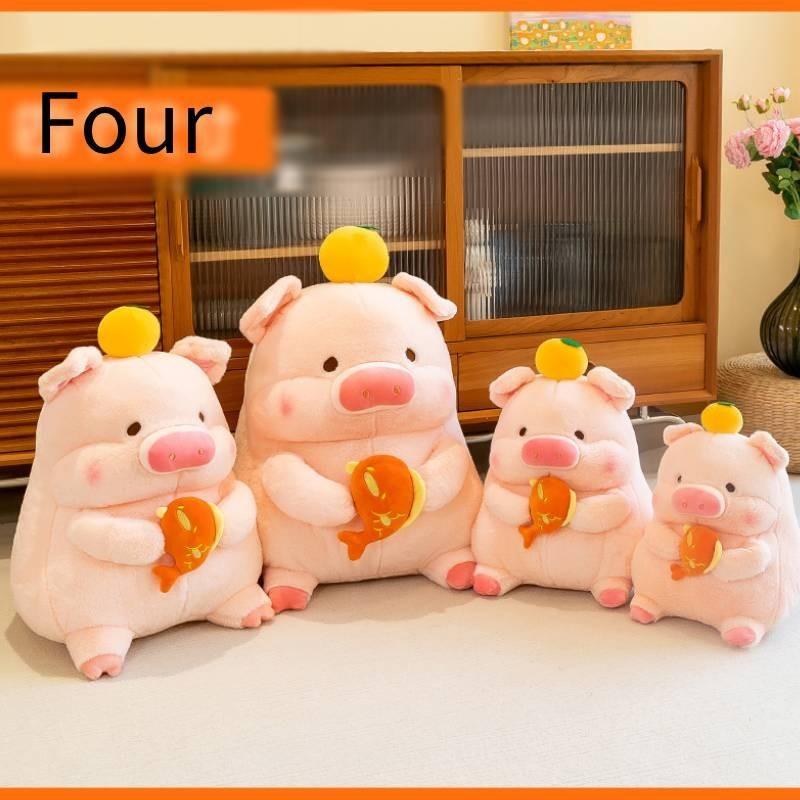 Cute Banana Pig Plush Toy Stuffed Animal Doll Wholesale Koi Pig Pillow Children's Gift