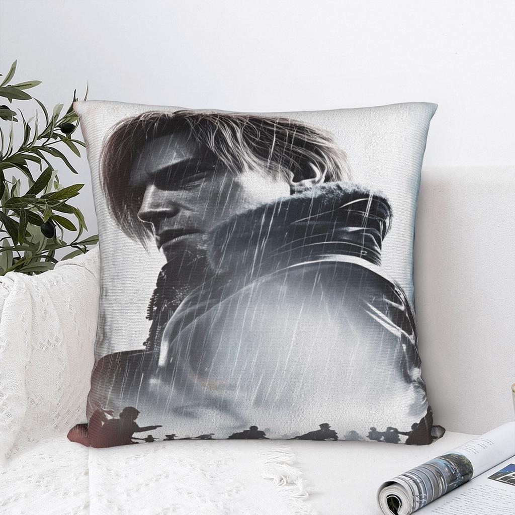Residents Evils Pillow Case Graphic Pillow Cover For Living Room Bed Chair Vintage Pillowcases