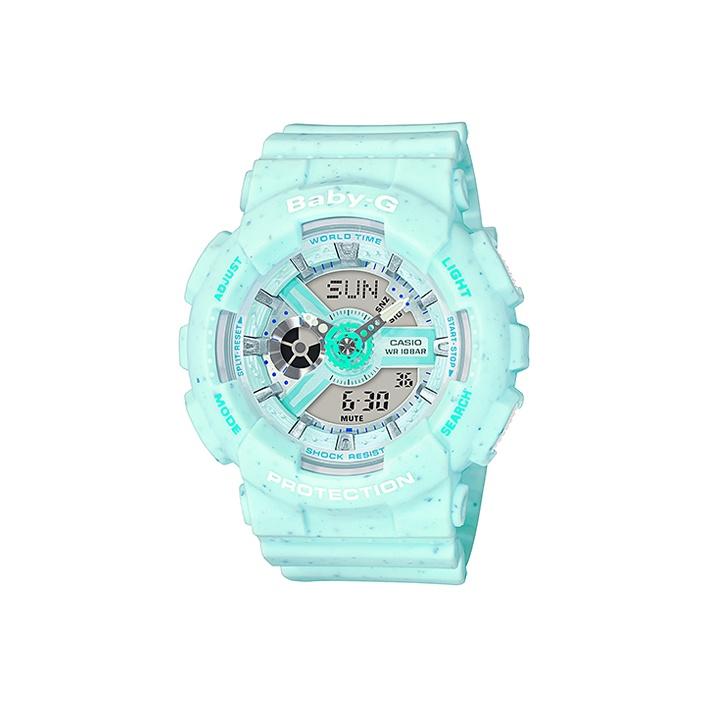 

CASIO Women s BABY-G Green Watch BA-110PI-2A BA-110PI-2A Mint Green