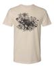 Cottage Cult Clothing T-Shirt 100% Baumwolle Goth Hexe Okkult Spinne Blumen