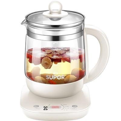 Supor 1,5L Elektrischer Glas-Gesundheitskessel CN-Stecker (Adapter enthalten)