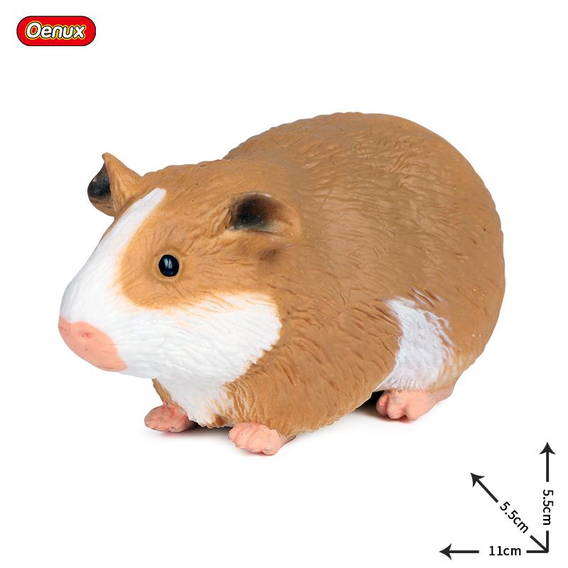 Oenux Simulation Wild Muroid Animal Squirre Mouse Sugar Glider lMarmot Rat Chinchilla Model Action Figures Lovely PVC Kids Toy