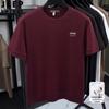 JEEP SPIRIT Men's Round Neck Breathable Cotton-Blend T-Shirt