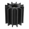 Outboard Water Pump Impeller 3830459 Flexible 12 Blades Copper Neoprene Rubber for Jabsco