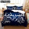 New Merry Christmas 3D Printed Bedding Set Duvet Covers Pillowcases Comforter Bedding Set Bedclothes Bed Linen 21