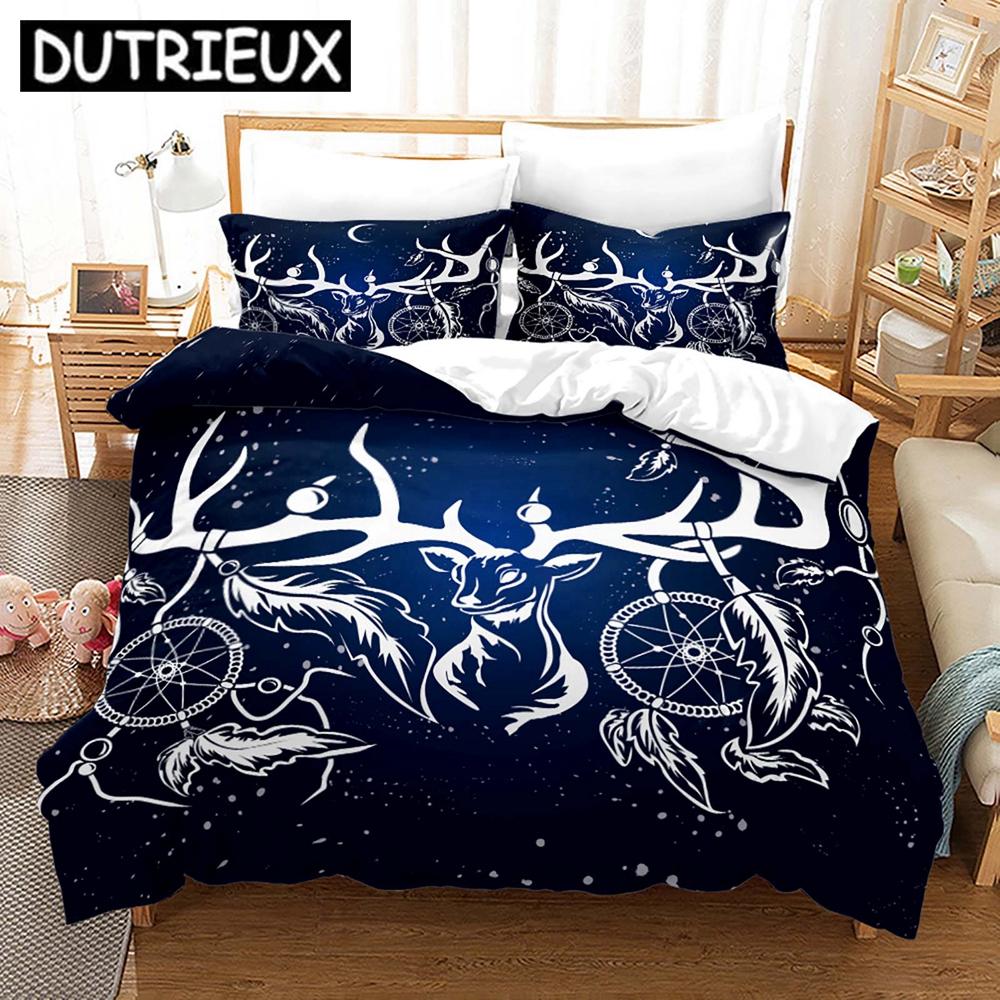 New Merry Christmas 3D Printed Bedding Set Duvet Covers Pillowcases Comforter Bedding Set Bedclothes Bed Linen 21