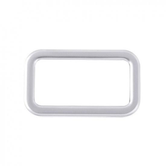 ABS Silver Tailgate Door Handle Frame Trim Fit For Mercedes-Benz GLK 2009-2015