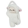 Cartoon Lamb Car Tissue Box Cute Plush Doll Car Hanging Paper Box Creative Car Tissue Set Universal