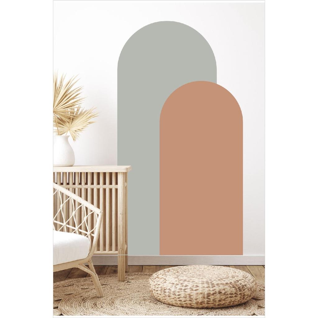 Nálepka na zeď Bohemian Oval