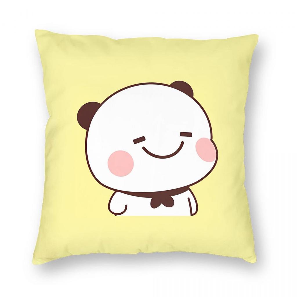 Happy Face Bubu When Dudu Ble Ble Pillowcase Doublesided Printing Cushion Cover Decoration Pillow Case Cover Home Square