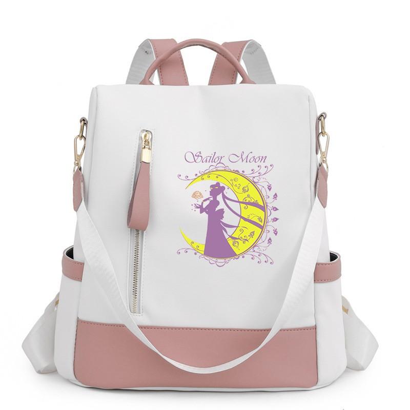 Segelmond-inspiriertes Damen-Oxford-Nylon-Rucksack für Reisen, Schule, Streetwear, Freizeit