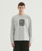 Sunset Surf Club Long Sleeve Melange Grey
