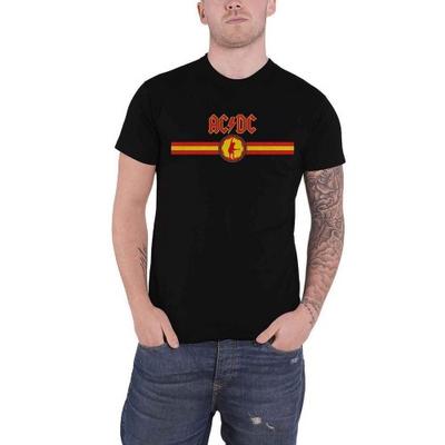 Koszulka z logo w paski dla dorosłych unisex