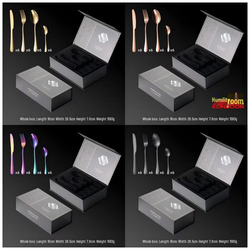 Qianxing 48-Piece 410 Stainless Steel Cutlery Set