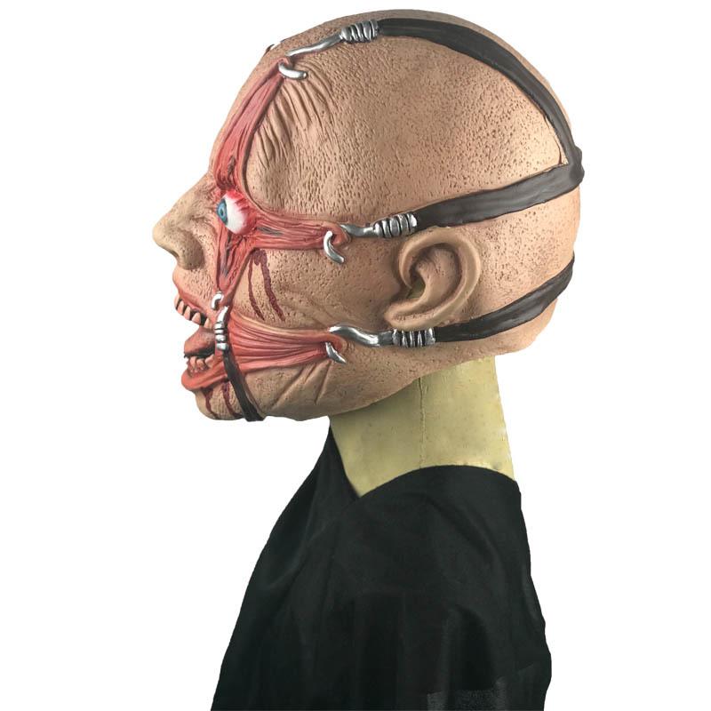 Chainsaw Massacre Pig Head Halloween Mask - Texas Killer Animal Costume Prop