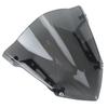 Motorcycle Windscreen Light Gray Sport Style Add On Windshield Fits for YAMAHA MT 07   FZ 07 2018 2020