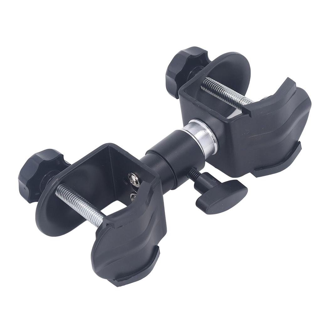 Aluminum Alloy Tripod Umbrella Holder Waterproof Camera Tripod Umbrella Clip Bracket Stand Clamp