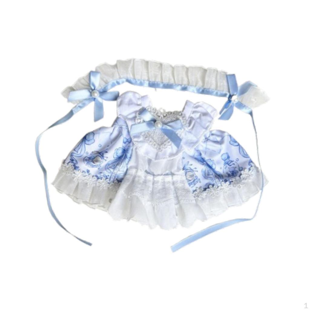 20cm Cute Doll Dress Clothing Detachable Flexibility Pendant Soft Educational Fashion