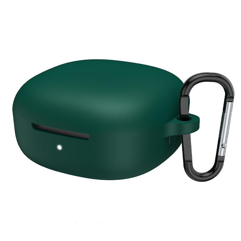 

Silicone Soft Case For Redmi Buds6 Play Case Compatible With For Redmi Buds6 Play Shockproof Shell Case Protective Sleeve темно-зелений колір