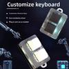 Two-button Customize Mini Keyboard Bluetooth 2.4Ghz Wireless RGB  Macro Programming Mechanical Keyboard Hot-swappable
