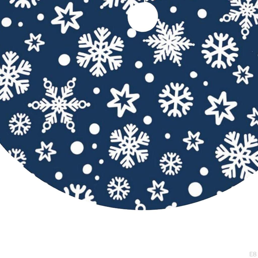 Weihnachtsbaumdecke 35" Bedruckte Matte Basisabdeckung für Innen