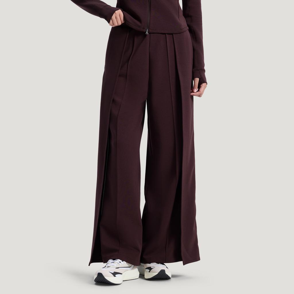 adidas X Samuel Gui Yang Co-Created Pleat Wide High-Waisted Loose-Fit Sports Casual Pants Women Pants KU5378