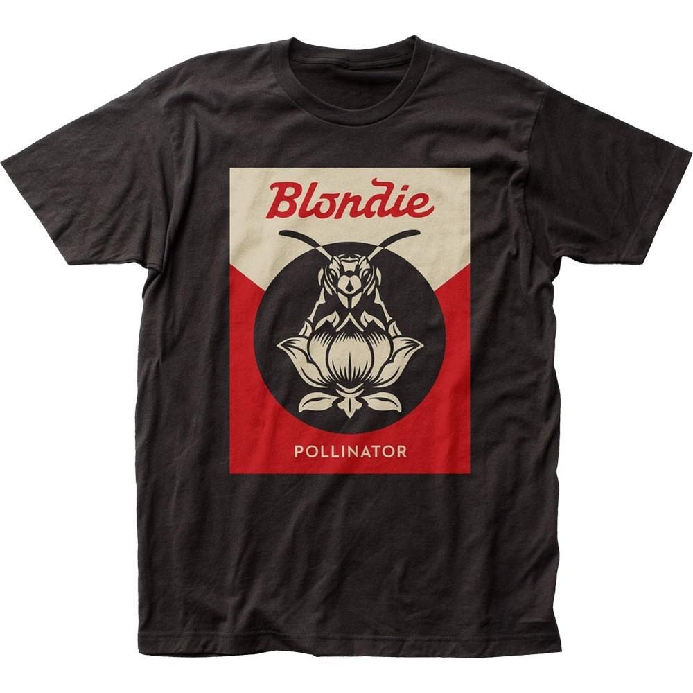 Blondie Pollinator Mens T Shirt Music Classic Concert Rock N Roll Band Tee Black Unisex T-Shirt XXL
