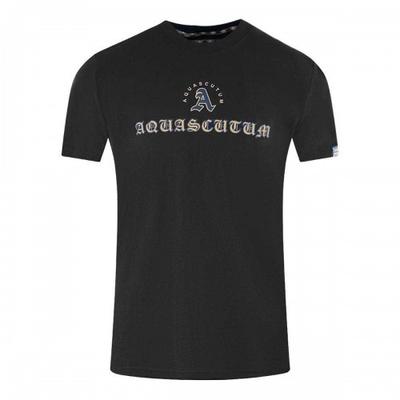 Aquascutum Unisex Adult Script Logo T-Shirt