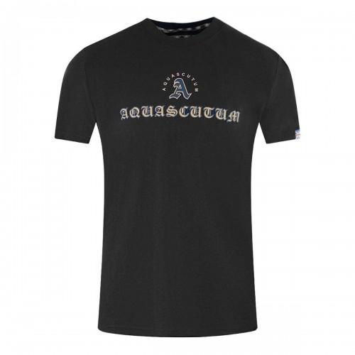 Aquascutum Unisex Adult Script Logo T-Shirt