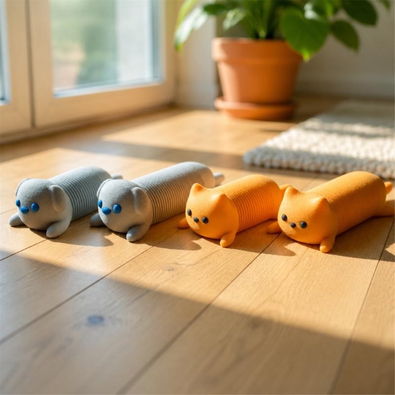 Articulated Animal Desk Toy 3D Segmented Figure Plastic Texture for Shelf Display, Desktop Use, and Hand Press Action Display Piece